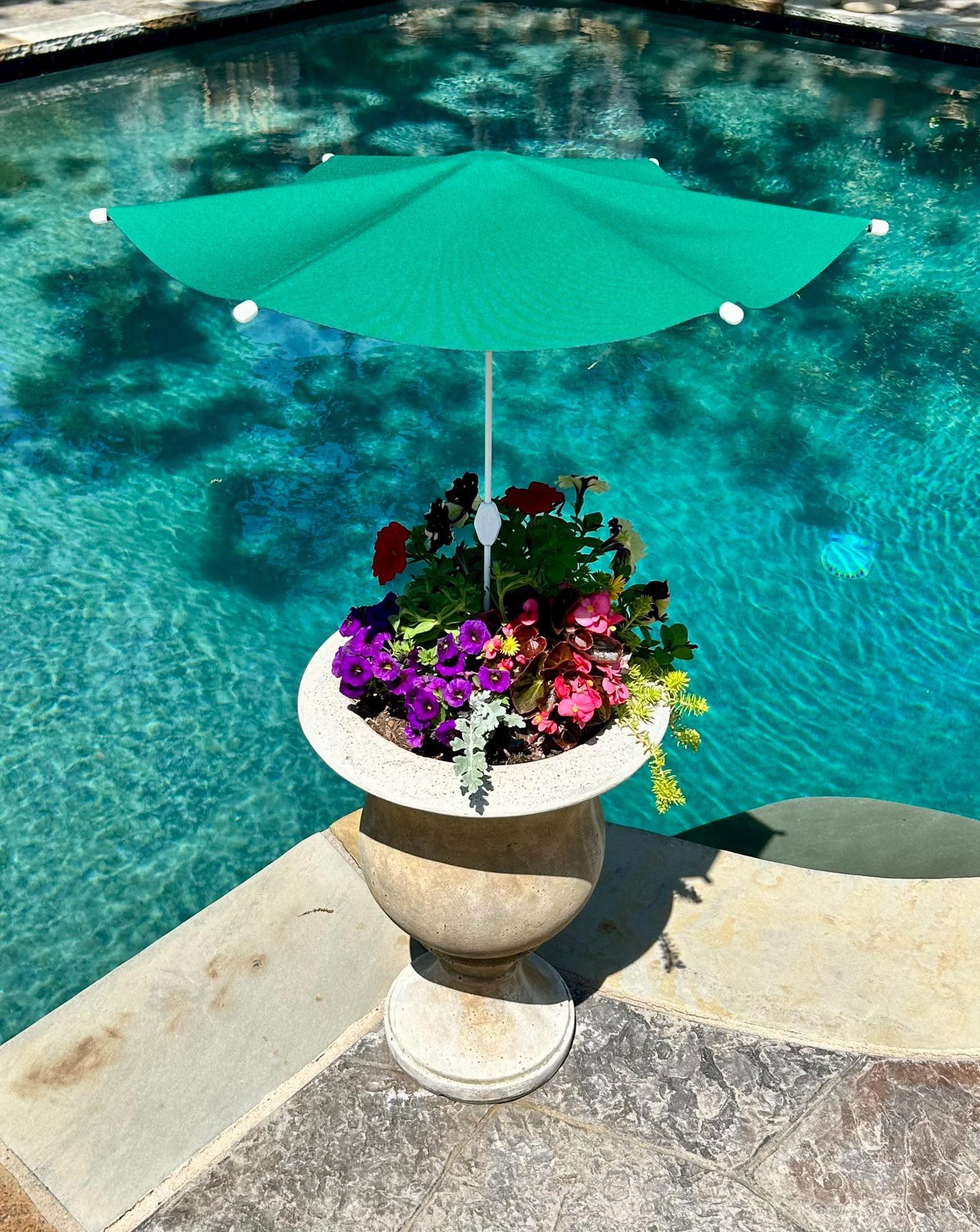 Plant Cabana™ – All the Sun. None of the Heat. Beautiful Protection for Potted Plants. 28” Wide x 30” Tall. Simple Assembly Required.